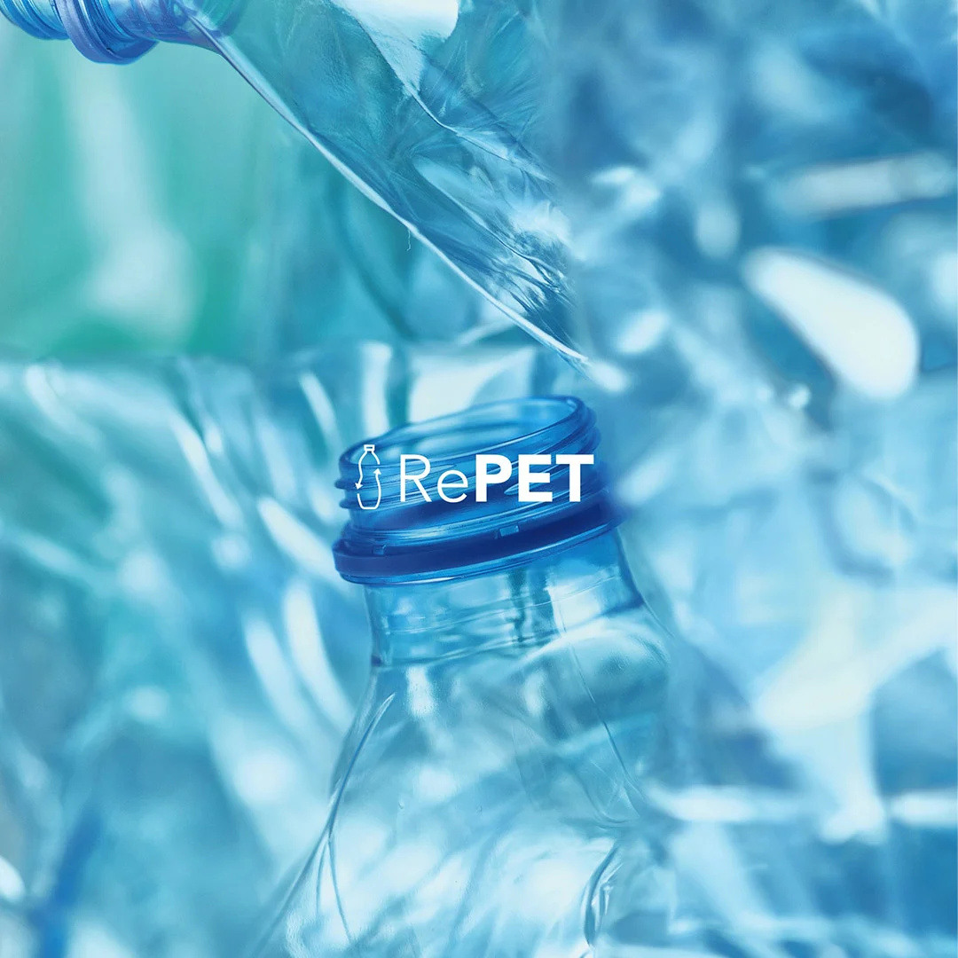 RePET - from post-consumer bottles